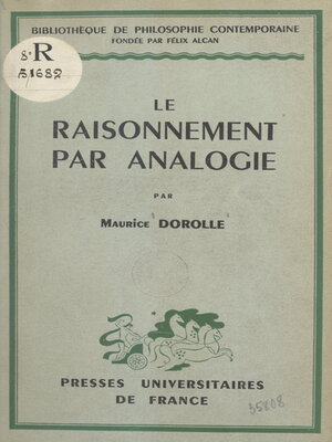 cover image of Le raisonnement par analogie